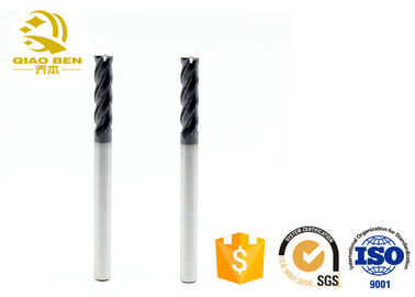 4 Flutes Tungsten Carbide CNC End Mill Cutter High Hardness Anti - Breakage Edge