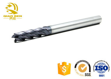 4 Flutes Tungsten Carbide CNC End Mill Cutter High Hardness Anti - Breakage Edge